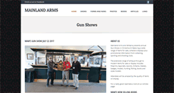Desktop Screenshot of gunshows.co.nz